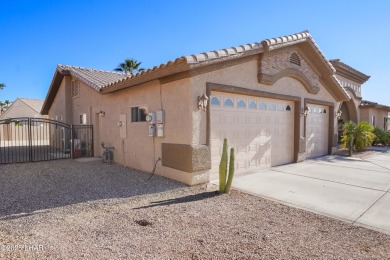 RV garage, side parking, 3+ car garage: this home has room for on London Bridge Golf Course in Arizona - for sale on GolfHomes.com, golf home, golf lot