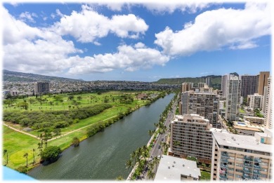 Marvelously Updated 1-Bedroom Unit with Stunning Ocean, Golf on Ala Wai Golf Course in Hawaii - for sale on GolfHomes.com, golf home, golf lot