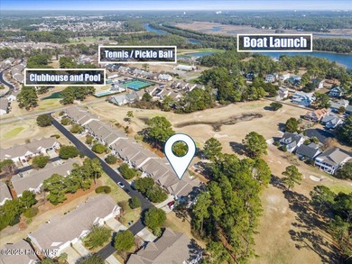 LOCATION! LOCATION! LOCATION! Easy living meets prime location on South Harbour Golf Links in North Carolina - for sale on GolfHomes.com, golf home, golf lot