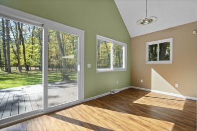 Renovated from top to bottom in 2015, this 3-bedroom, 2-bathroom on Michaywe Pines Course in Michigan - for sale on GolfHomes.com, golf home, golf lot