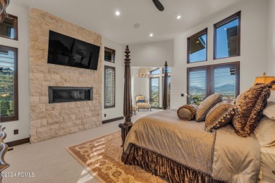 This newly constructed mountain contemporary home is perfectly on Red Ledges Golf Club in Utah - for sale on GolfHomes.com, golf home, golf lot