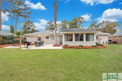 Just listed!!  Beautifully updated 4-bedroom, 2-bath, all-brick on Wilmington Island Club in Georgia - for sale on GolfHomes.com, golf home, golf lot