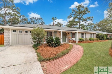 Just listed!!  Beautifully updated 4-bedroom, 2-bath, all-brick on Wilmington Island Club in Georgia - for sale on GolfHomes.com, golf home, golf lot