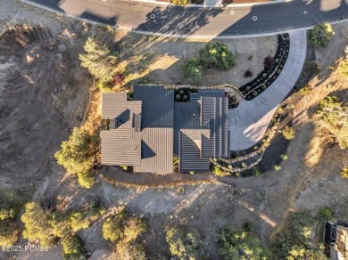 This newly constructed mountain contemporary home is perfectly on Red Ledges Golf Club in Utah - for sale on GolfHomes.com, golf home, golf lot