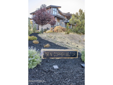 This newly constructed mountain contemporary home is perfectly on Red Ledges Golf Club in Utah - for sale on GolfHomes.com, golf home, golf lot