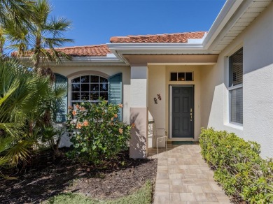 Stunning lake, golf and sunset views with maintenance-free on Venetian Golf and River Club in Florida - for sale on GolfHomes.com, golf home, golf lot