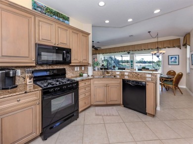 Stunning lake, golf and sunset views with maintenance-free on Venetian Golf and River Club in Florida - for sale on GolfHomes.com, golf home, golf lot