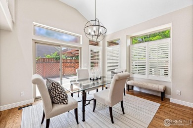 Enjoy the ease of main-floor AND upper-level ensuite living in on Coal Creek Golf Course in Colorado - for sale on GolfHomes.com, golf home, golf lot