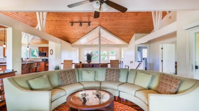 Escape to paradise in this stunning 5-bedroom, 4.5-bathroom on Makai Golf Club At Princeville in Hawaii - for sale on GolfHomes.com, golf home, golf lot