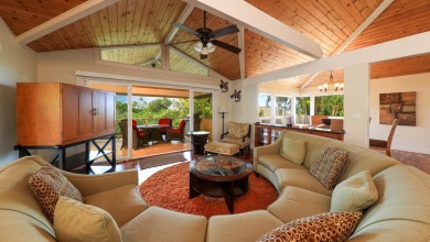 Escape to paradise in this stunning 5-bedroom, 4.5-bathroom on Makai Golf Club At Princeville in Hawaii - for sale on GolfHomes.com, golf home, golf lot
