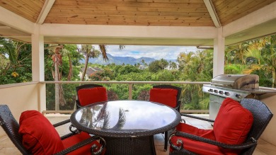 Escape to paradise in this stunning 5-bedroom, 4.5-bathroom on Makai Golf Club At Princeville in Hawaii - for sale on GolfHomes.com, golf home, golf lot