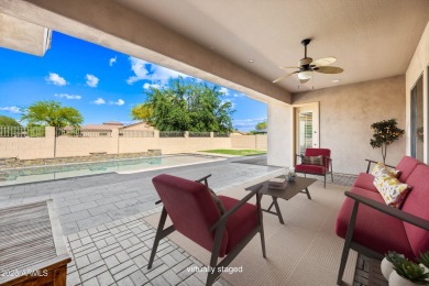 This luxurious 5 bedroom, 3.5 bath home by TW Lewis is now on Palm Valley Golf Club  in Arizona - for sale on GolfHomes.com, golf home, golf lot
