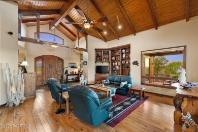 Exceptional custom home in Talking Rock Ranch, just a short on Talking Rock Golf Club in Arizona - for sale on GolfHomes.com, golf home, golf lot