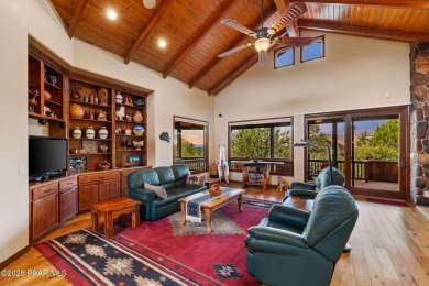 Exceptional custom home in Talking Rock Ranch, just a short on Talking Rock Golf Club in Arizona - for sale on GolfHomes.com, golf home, golf lot