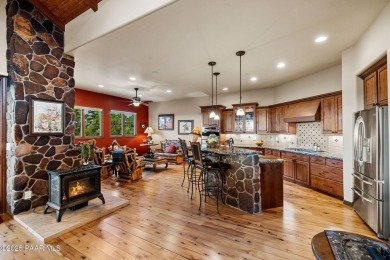 Exceptional custom home in Talking Rock Ranch, just a short on Talking Rock Golf Club in Arizona - for sale on GolfHomes.com, golf home, golf lot