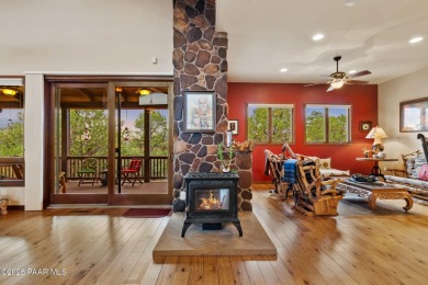 Exceptional custom home in Talking Rock Ranch, just a short on Talking Rock Golf Club in Arizona - for sale on GolfHomes.com, golf home, golf lot
