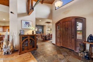 Exceptional custom home in Talking Rock Ranch, just a short on Talking Rock Golf Club in Arizona - for sale on GolfHomes.com, golf home, golf lot