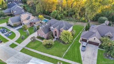Welcome to this stunning colonial brick home in the highly on The Orchards Golf Club in Michigan - for sale on GolfHomes.com, golf home, golf lot