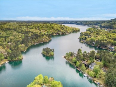 Stunning .58 acre lot available on a cul-de-sac in the mountain on The Highlands Course at Lake Arrowhead in Georgia - for sale on GolfHomes.com, golf home, golf lot