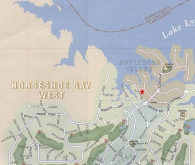 Take this opportunity to build your dream home on this 0.22-acre on Apple Rock Golf Course - Horseshoe Bay in Texas - for sale on GolfHomes.com, golf home, golf lot