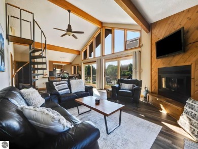 Stunning 3-Bedroom Penthouse Condo Overlooking Golf Course at on Schuss Mountain Golf Club in Michigan - for sale on GolfHomes.com, golf home, golf lot