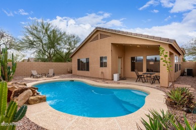 Discover this beautiful single-level home in the sought-after on Estrella Mountain Ranch Golf Course in Arizona - for sale on GolfHomes.com, golf home, golf lot