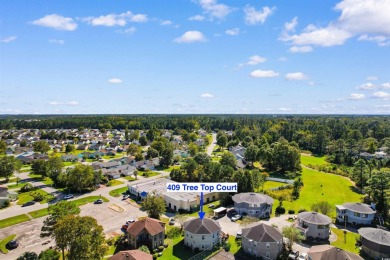 Nestled in the sought-after Island Green Tree Top community on Island Green Golf Club in South Carolina - for sale on GolfHomes.com, golf home, golf lot