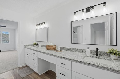 Stunning, move-in ready townhome with sweeping golf course views on Cypress Point Country Club in Virginia - for sale on GolfHomes.com, golf home, golf lot