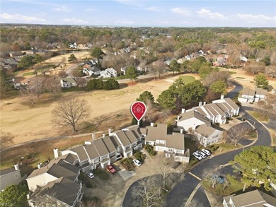 Stunning, move-in ready townhome with sweeping golf course views on Cypress Point Country Club in Virginia - for sale on GolfHomes.com, golf home, golf lot