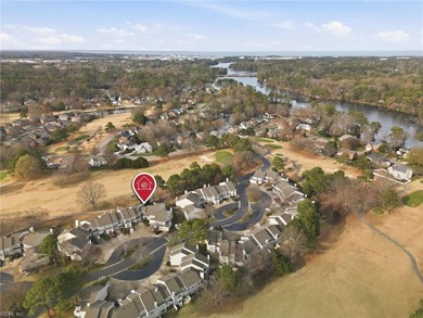 Stunning, move-in ready townhome with sweeping golf course views on Cypress Point Country Club in Virginia - for sale on GolfHomes.com, golf home, golf lot