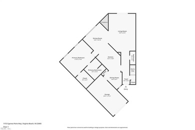 Stunning, move-in ready townhome with sweeping golf course views on Cypress Point Country Club in Virginia - for sale on GolfHomes.com, golf home, golf lot