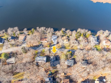 WATERFRONT DRIVE MODERN RENOVATED CONTEMPORARY RANCH Lake Views on Pocono Farms Country Club in Pennsylvania - for sale on GolfHomes.com, golf home, golf lot