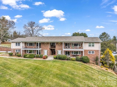 Ground-level condo offering a peaceful golf course view. The on Hendersonville Country Club in North Carolina - for sale on GolfHomes.com, golf home, golf lot