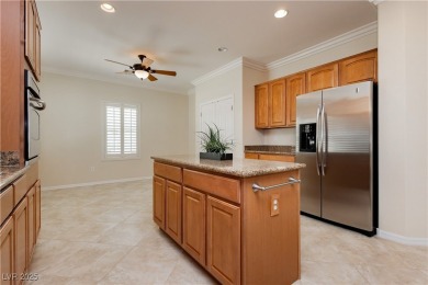 Immaculate Lincoln model with paver driveway, large courtyard on Revere Golf Club in Nevada - for sale on GolfHomes.com, golf home, golf lot