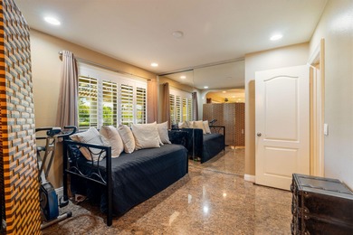 Experience elevated desert living at 64469 Pinehurst Circle in on Mission Lakes Country Club in California - for sale on GolfHomes.com, golf home, golf lot