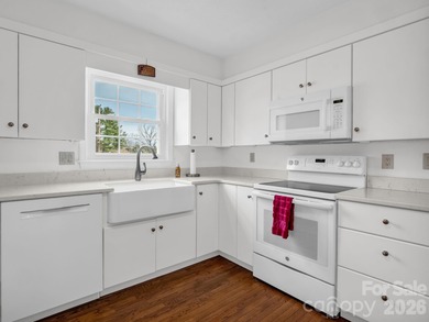 Ground-level condo offering a peaceful golf course view. The on Hendersonville Country Club in North Carolina - for sale on GolfHomes.com, golf home, golf lot