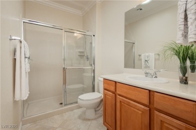 Immaculate Lincoln model with paver driveway, large courtyard on Revere Golf Club in Nevada - for sale on GolfHomes.com, golf home, golf lot