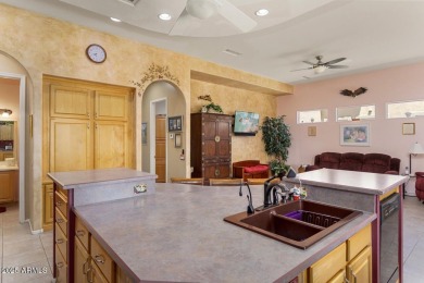 A RARE FIND!! This Briarwood has great curb appeal, space on Sun City Grand Golf Couse and Club in Arizona - for sale on GolfHomes.com, golf home, golf lot