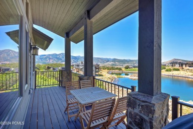 Perched above the second tee of the Outlaw golf course with on Talisker Club At Tuhaye in Utah - for sale on GolfHomes.com, golf home, golf lot