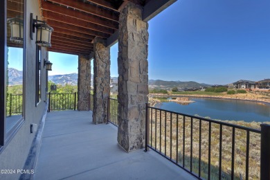 Perched above the second tee of the Outlaw golf course with on Talisker Club At Tuhaye in Utah - for sale on GolfHomes.com, golf home, golf lot