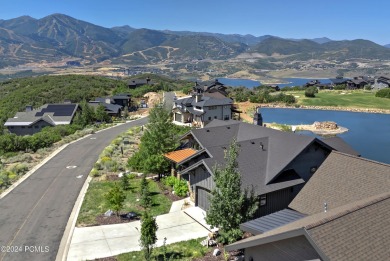 Perched above the second tee of the Outlaw golf course with on Talisker Club At Tuhaye in Utah - for sale on GolfHomes.com, golf home, golf lot