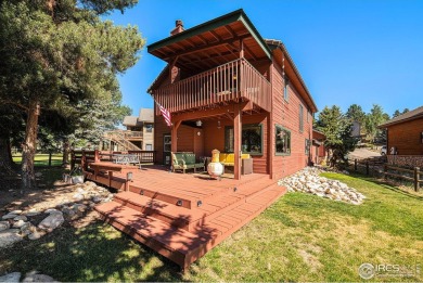 Welcome to 456 Skyline Dr, a stunning home located on the #2 tee on Lake Estes Golf Course in Colorado - for sale on GolfHomes.com, golf home, golf lot