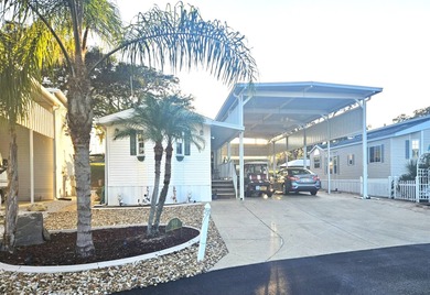 Welcome to 603 Par Pines Blvd in the 55+ Partridge Pines on Deer Creek RV Golf Resort in Florida - for sale on GolfHomes.com, golf home, golf lot