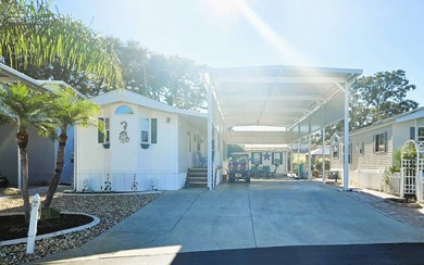 Welcome to 603 Par Pines Blvd in the 55+ Partridge Pines on Deer Creek RV Golf Resort in Florida - for sale on GolfHomes.com, golf home, golf lot