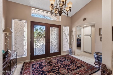 CLASS EXTRAORDINAIRE!! Expanded, Modified SAN SIMON overlooking on Echo Mesa Golf Course in Arizona - for sale on GolfHomes.com, golf home, golf lot