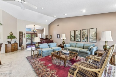 CLASS EXTRAORDINAIRE!! Expanded, Modified SAN SIMON overlooking on Echo Mesa Golf Course in Arizona - for sale on GolfHomes.com, golf home, golf lot