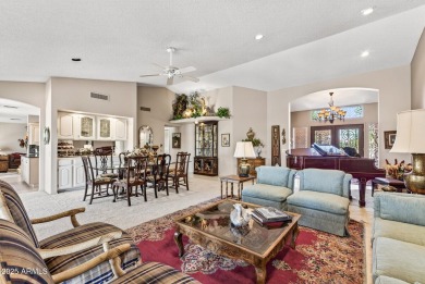 CLASS EXTRAORDINAIRE!! Expanded, Modified SAN SIMON overlooking on Echo Mesa Golf Course in Arizona - for sale on GolfHomes.com, golf home, golf lot