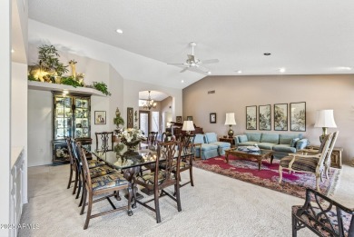 CLASS EXTRAORDINAIRE!! Expanded, Modified SAN SIMON overlooking on Echo Mesa Golf Course in Arizona - for sale on GolfHomes.com, golf home, golf lot