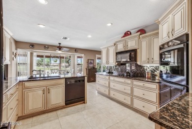 CLASS EXTRAORDINAIRE!! Expanded, Modified SAN SIMON overlooking on Echo Mesa Golf Course in Arizona - for sale on GolfHomes.com, golf home, golf lot