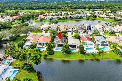 Enjoy stunning lake views from this single family home in the on Frenchmans Creek Country Club in Florida - for sale on GolfHomes.com, golf home, golf lot
